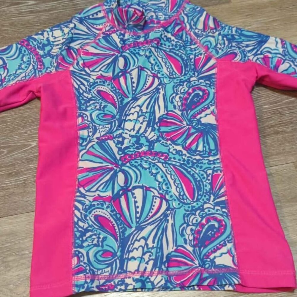 Lily Pulitzer For Target Girls Rush guard M 7-8
